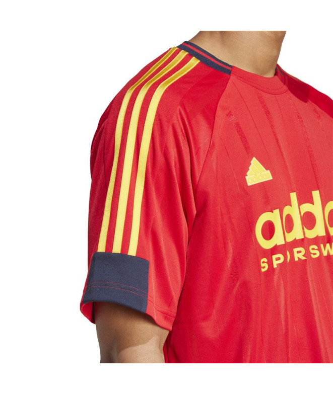 Camiseta adidas Pack Homem Tiro Nations Vermelho
