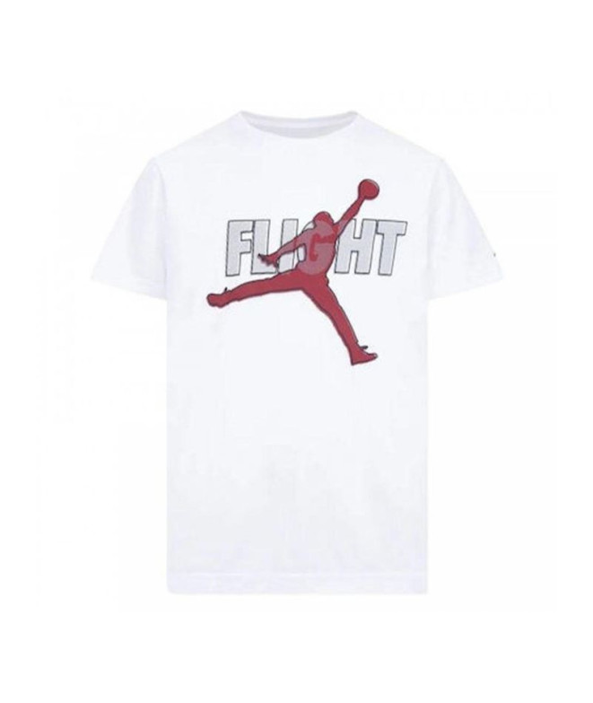 Camiseta Nike Jordan  Jdb Reflective Flight Niño Blanco