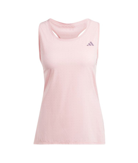 Camiseta de Running adidas Adizero Running Tank Mujer Rosa