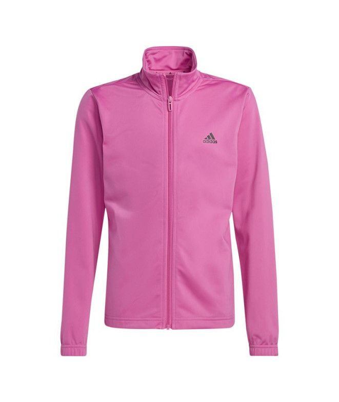 adidas Fille Tracksuit Essentials Big Logo Pink