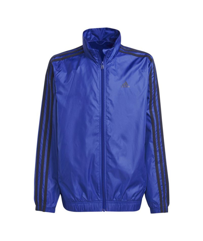 adidas Enfant Tracksuit Essentials 3-Stripes Woven Blue