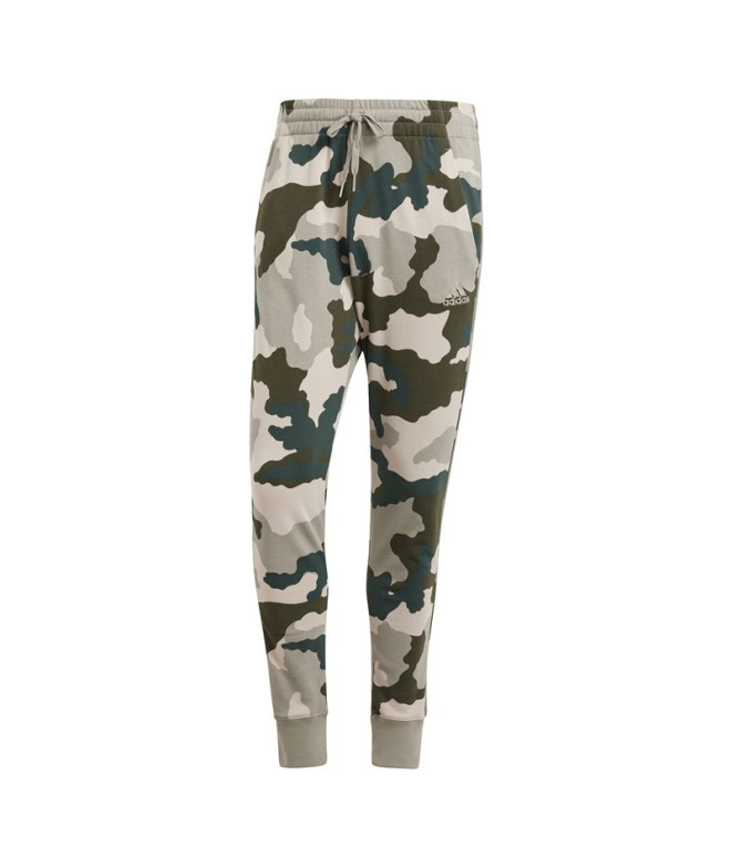 Pantalons adidas Homme Essentiels saisonniers Camouflage Gris