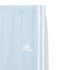 Conjunto adidas French Terry Infantil Jogger com logótipo Bos Azul/branco