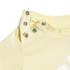 Conjunto adidas Infantil Logótipo de algodão orgânico Essentials e amarelo