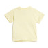 Conjunto adidas Infantil Logótipo de algodão orgânico Essentials e amarelo