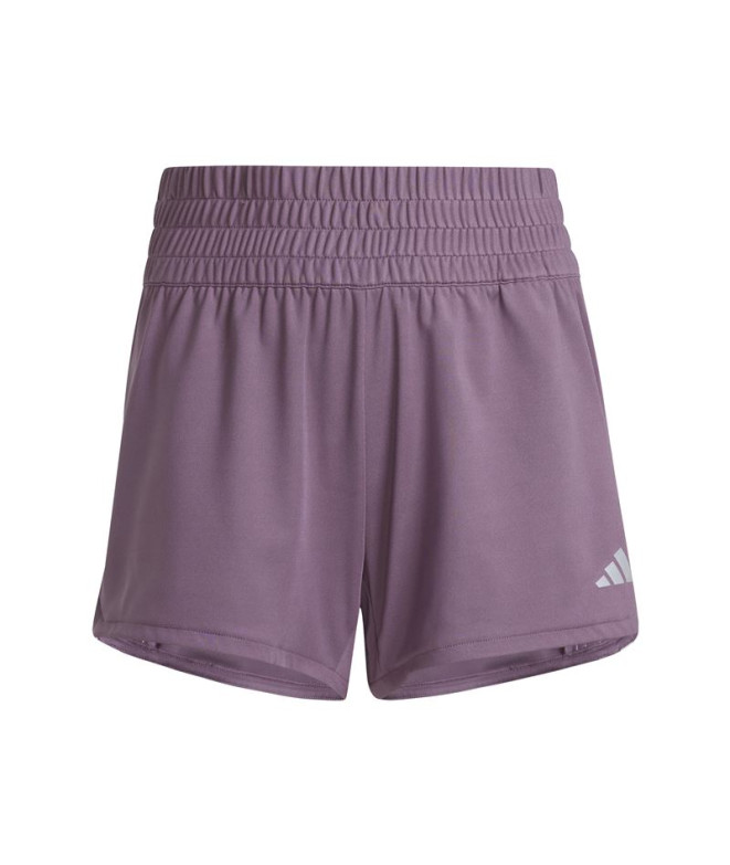 Pantalones de Fitness adidas Pacer Shorts Niña Lila