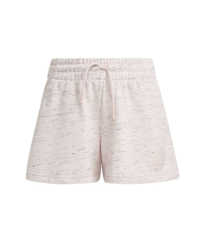 Pantalons adidas Fille Future Icons Big Logo Shorts Pink