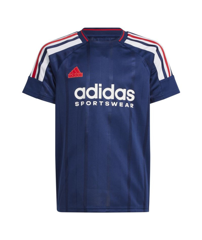 Camiseta adidas Tiro Nations Pack Infantil Azul