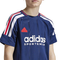 Camiseta adidas Tiro Nations Pack Infantil Azul
