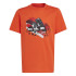 Camiseta Fitness adidas Infantil por Training Graphic Red