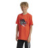 Camiseta Fitness adidas Infantil por Training Graphic Red