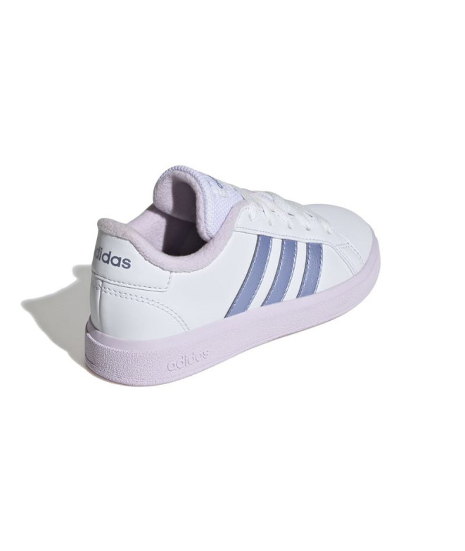 Chaussures adidas Court Enfant Grand 2.0 Blanc