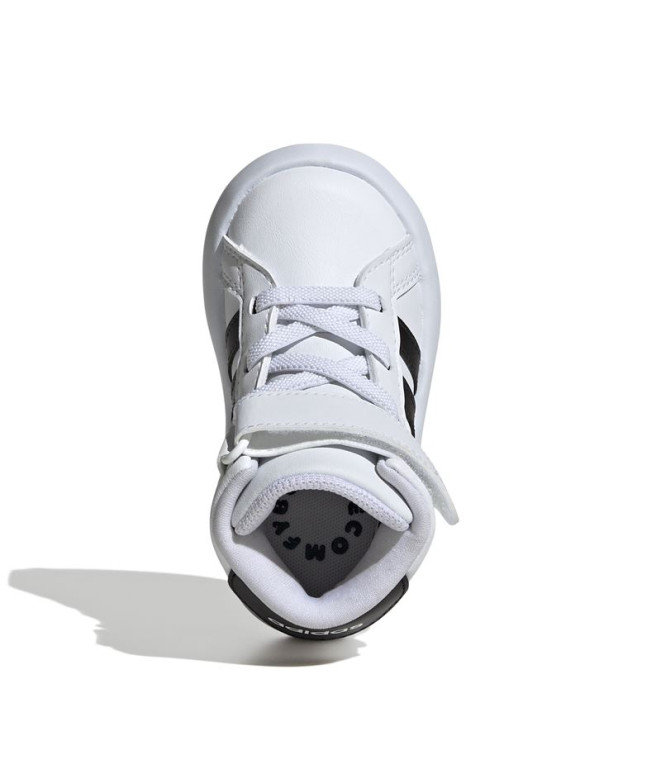 Chaussures adidas Court Enfant Grand Mid White