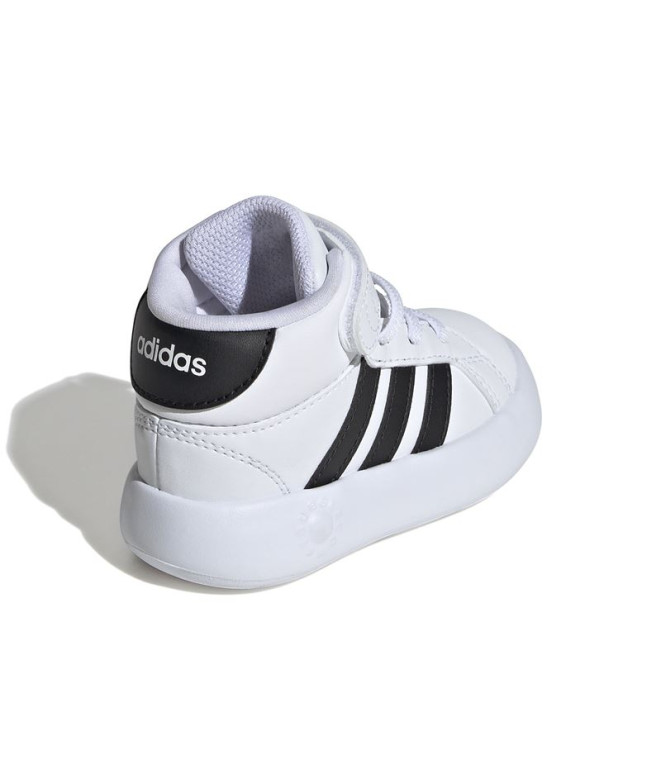 Chaussures adidas Court Enfant Grand Mid White
