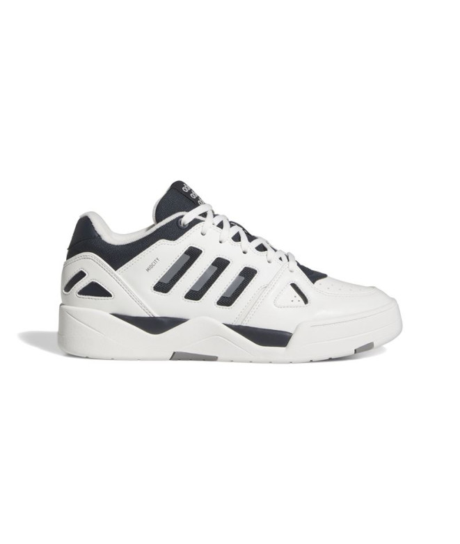 Chaussures Basket-ball adidas Homme de Midcity Low White