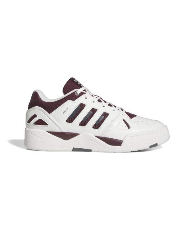 Chaussures Basket-ball adidas Homme de Midcity Low White