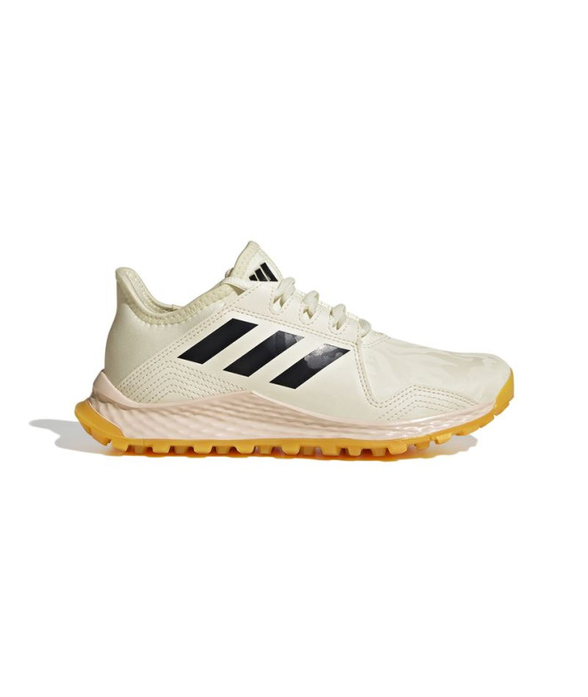 Chaussures Hockey adidas Hockey Enfant de Youngstar Broken White