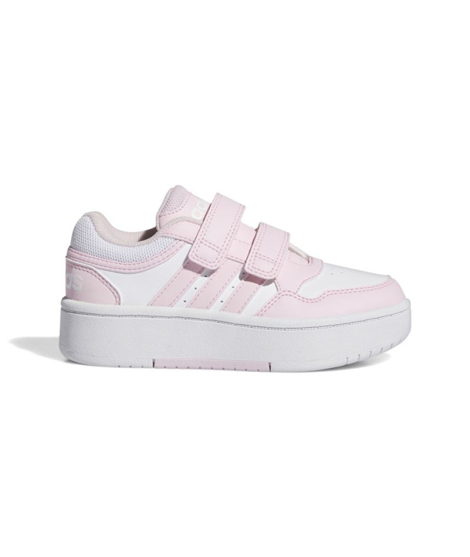 Sapatilhas adidas Infantil Hoops 3.0 Bold Branco