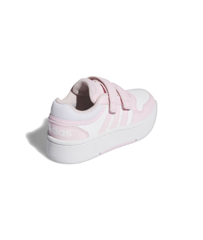 Chaussures adidas Enfant Hoops 3.0 Bold White