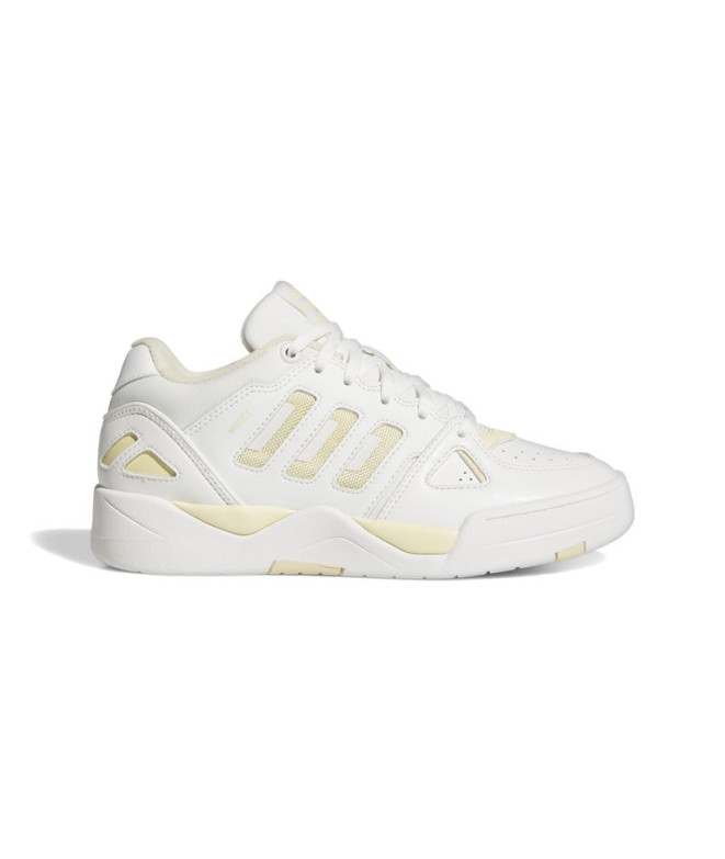 Chaussures Basket-ball adidas Femme de Midcity Low White