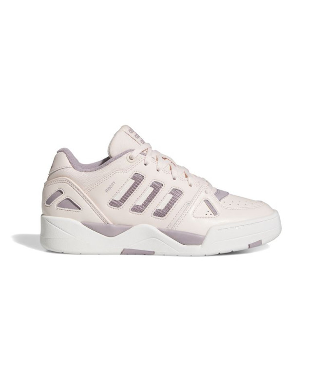 Chaussures Basket-ball adidas Femme par Midcity Low Beige