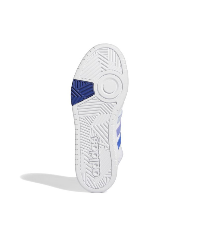Chaussures adidas Homme Hoops 3.0 Mid Blanc