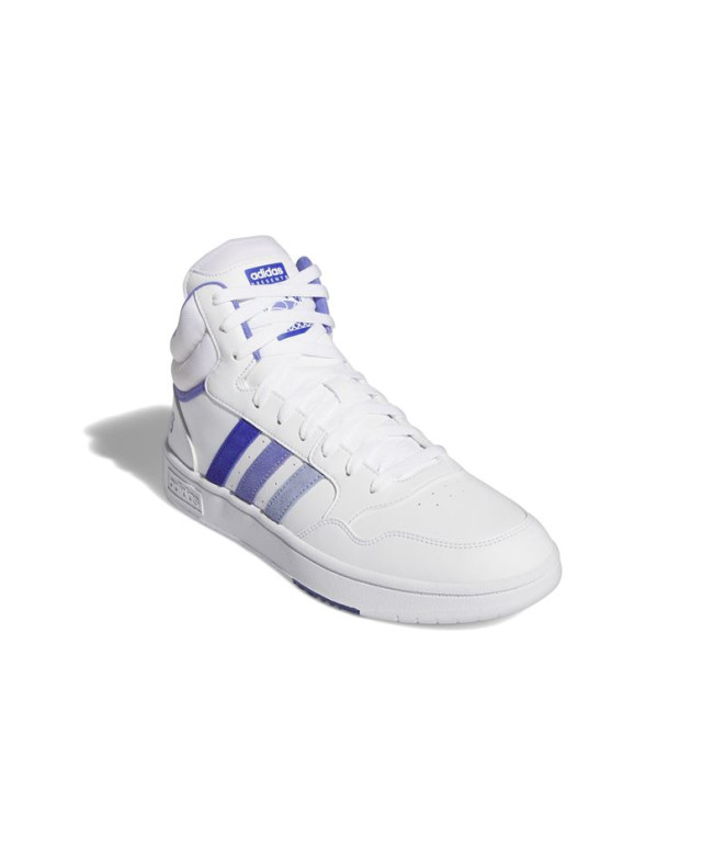Sapatilhas adidas Homem Hoops 3.0 Mid Branco