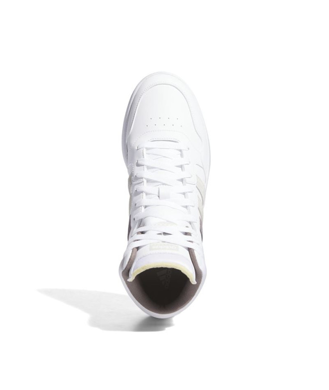 Sapatilhas adidas Homem Hoops 3.0 Mid Branco