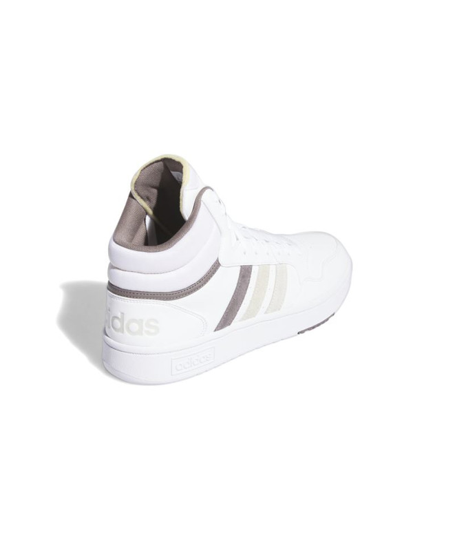 Chaussures adidas Homme Hoops 3.0 Mid Blanc