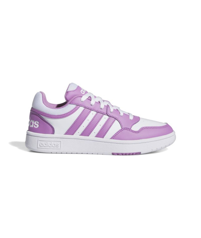 Chaussures adidas Femme Hoops 3.0 Blanc