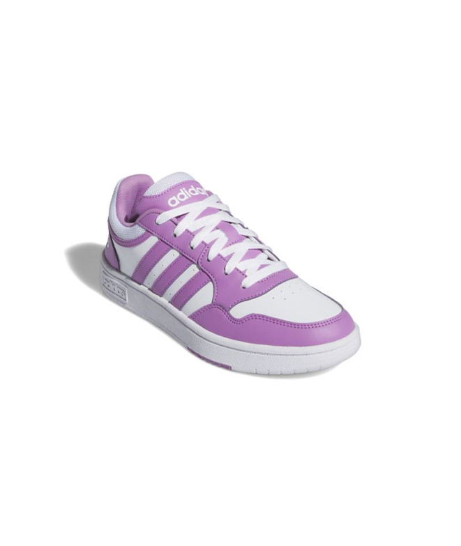 Chaussures adidas Femme Hoops 3.0 Blanc