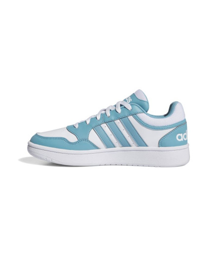 Chaussures adidas Femme Hoops 3.0 Blanc 2