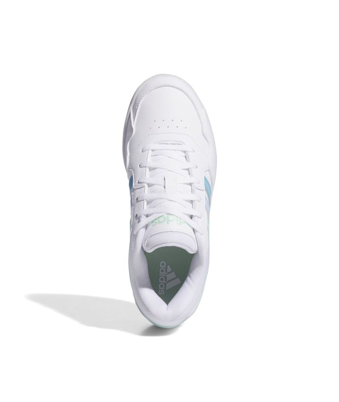 Chaussures adidas Femme Hoops 3.0 Bold White