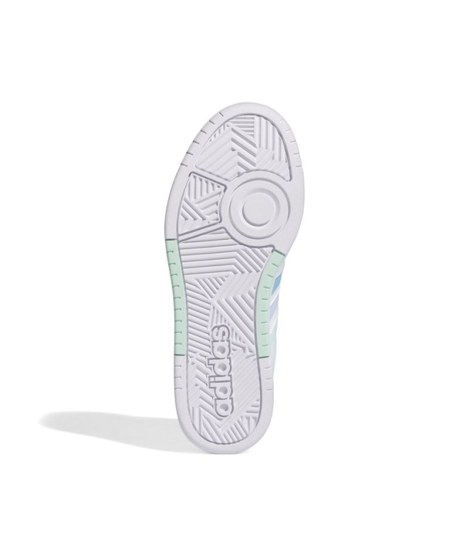 Chaussures adidas Femme Hoops 3.0 Bold White