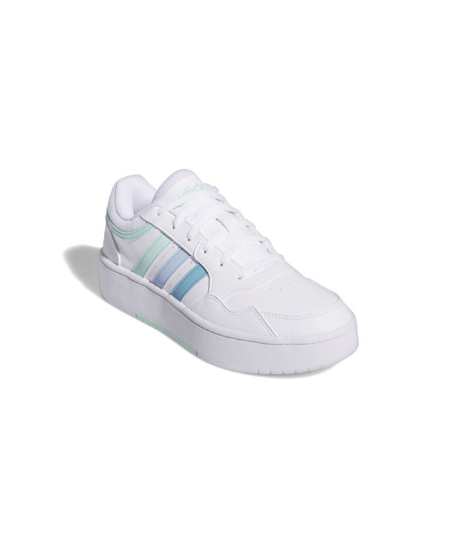 Chaussures adidas Femme Hoops 3.0 Bold White