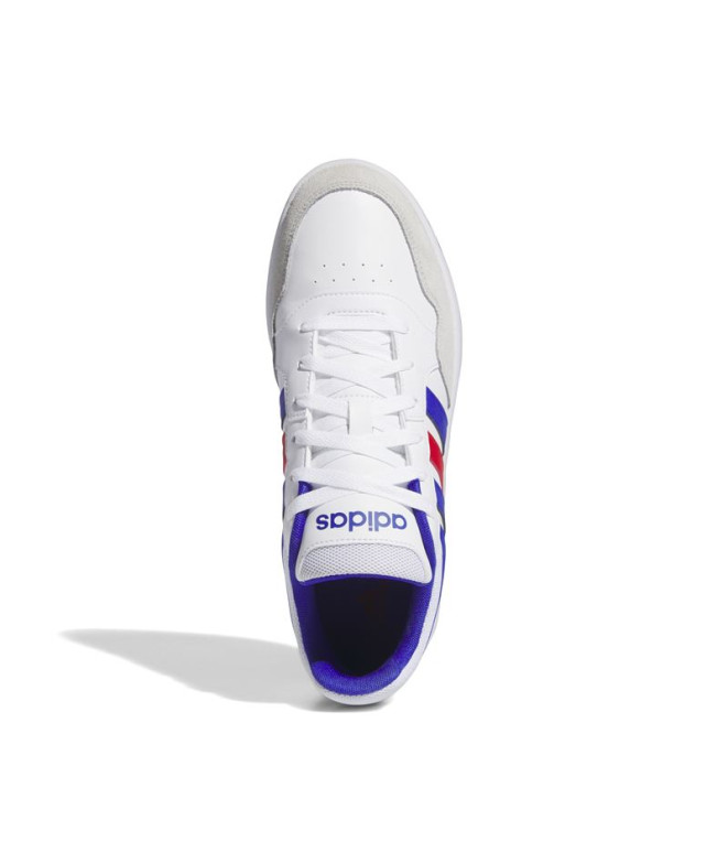 Chaussures adidas Homme Hoops 3.0 Blanc