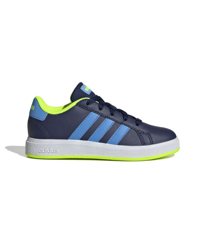 Chaussures adidas Court Enfant Grand 2.0 Bleu foncé