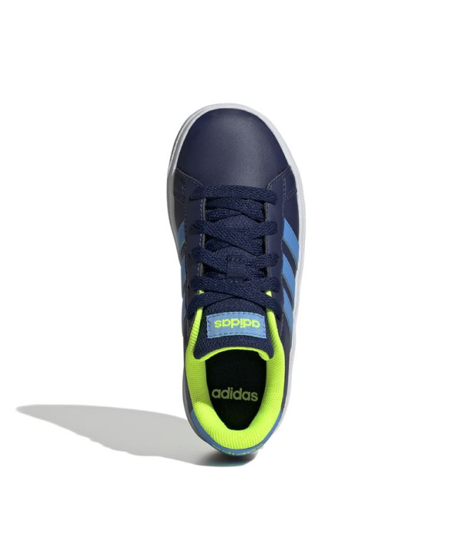 Sapatilhas adidas Court Infantil Grand 2.0 Azul...