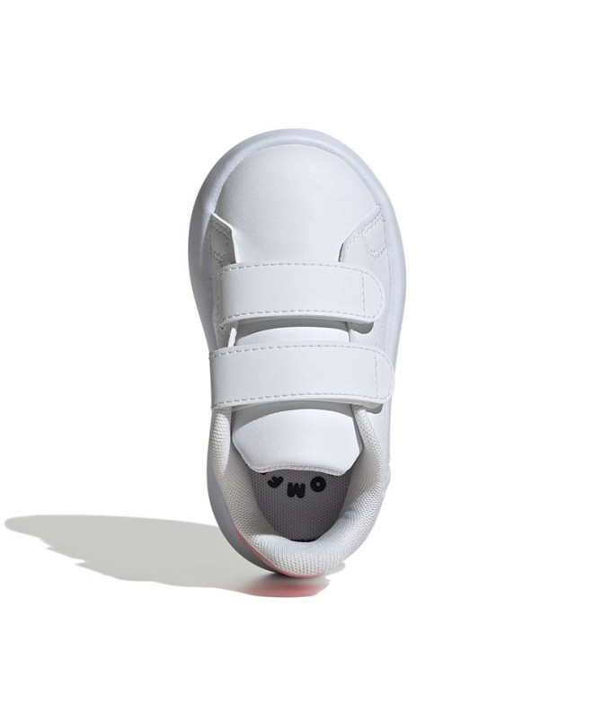 Sapatilhas adidas Infantil Advantage Infant Branco