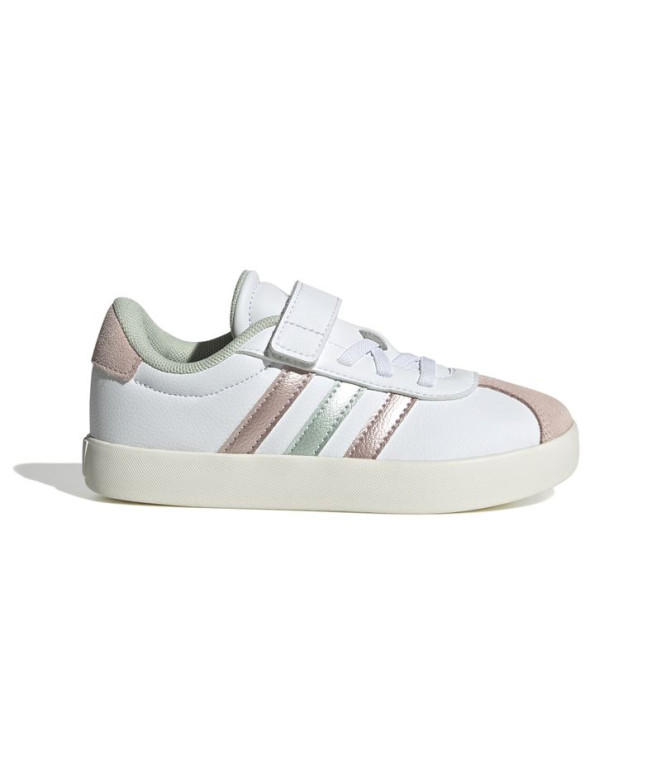 Chaussures adidas Court Enfant VL 3.0 Blanc