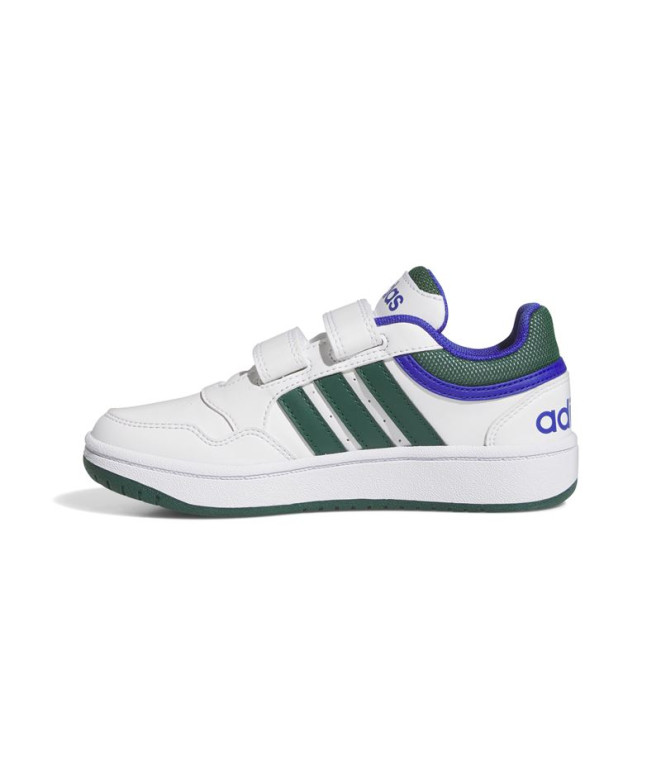 Chaussures adidas Enfant Hoops Mid 3.0 Blanc