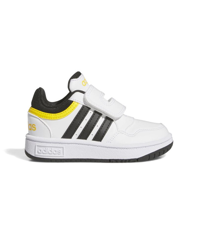 Zapatillas adidas Hoops Mid 3.0 Infantil Blanco