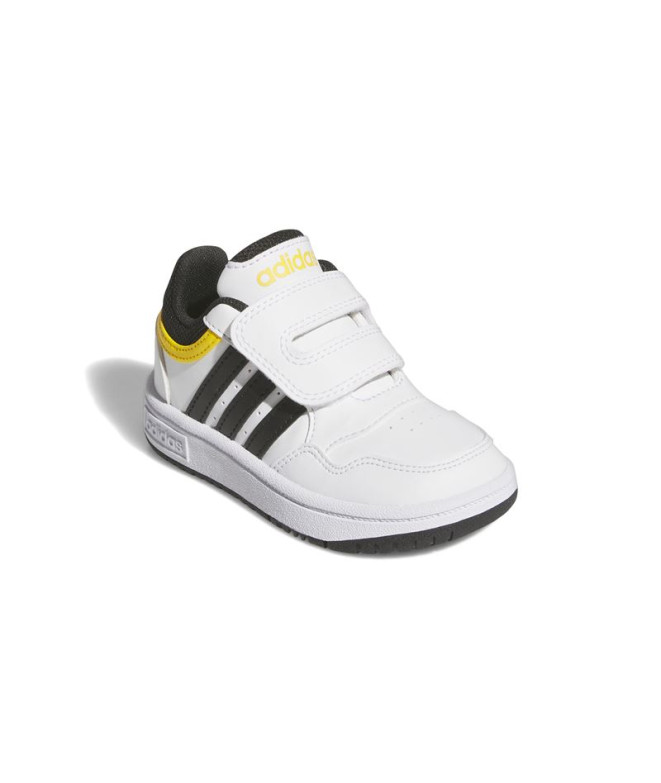 Chaussures adidas Enfant Hoops Mid 3.0 Blanc