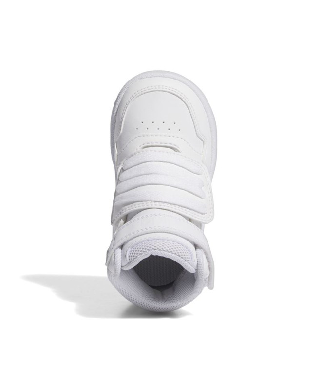 Sapatilhas adidas Infantil Hoops Mid 3.0 Branco