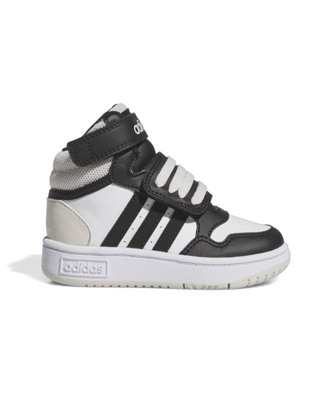 Zapatillas adidas Hoops Mid 3.0 Infantil Blanco