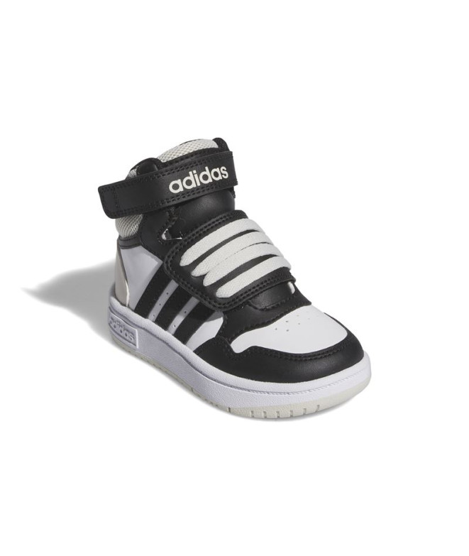 Chaussures adidas Enfant Hoops Mid 3.0 Blanc