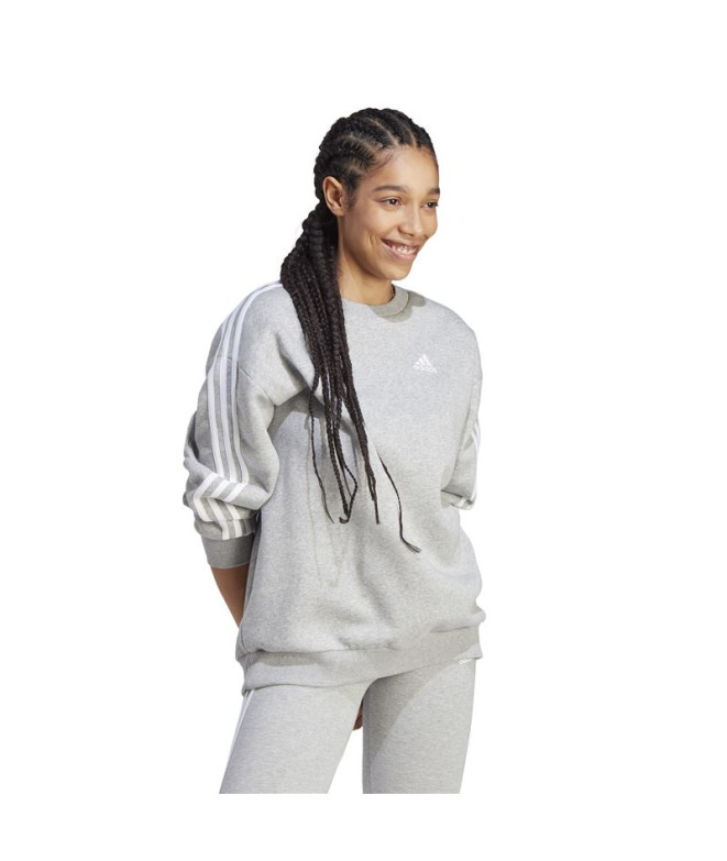 Sudadera adidas Essentials 3-Stripes Oversized...
