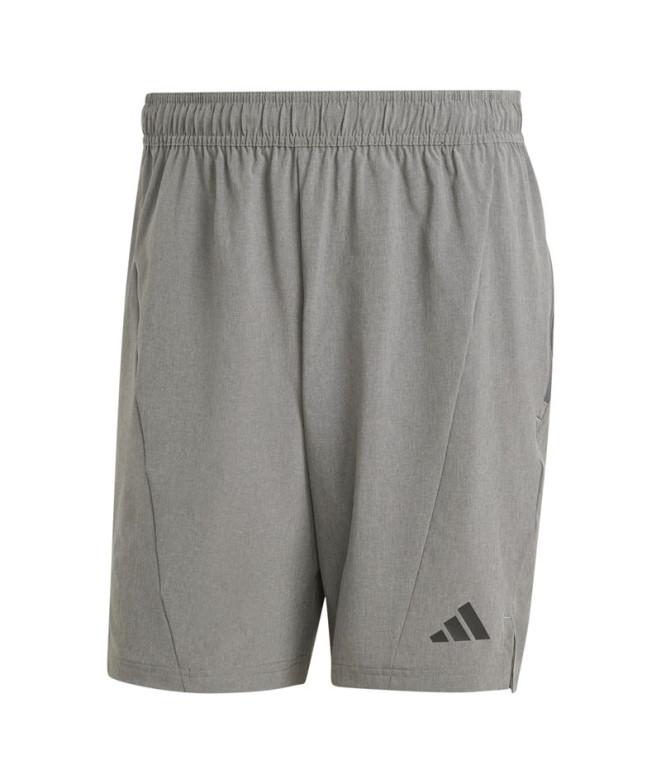 Pantalones de Fitness adidas D4T Melange Hombre Gris