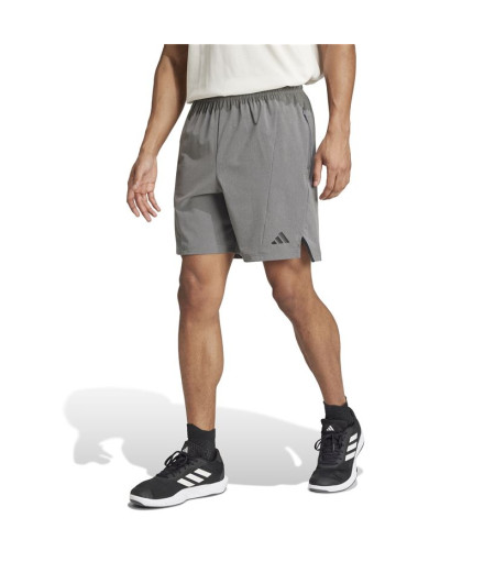 Calça Fitness adidas Homem por D4T Melange Cinzento 2