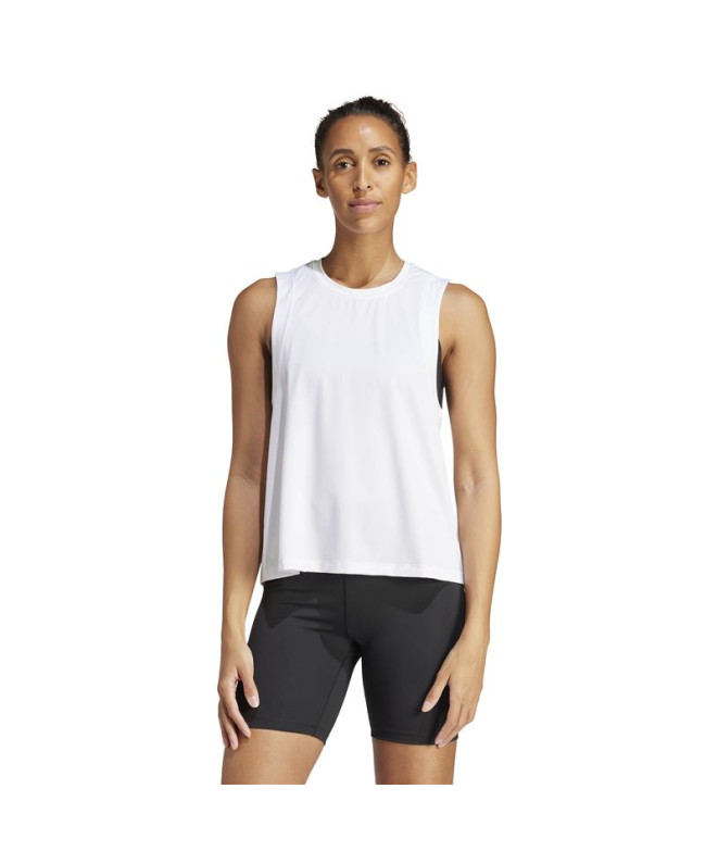 Camiseta Fitness adidas Mulher de Studio Tank...
